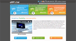 Desktop Screenshot of erportalsoftware.com